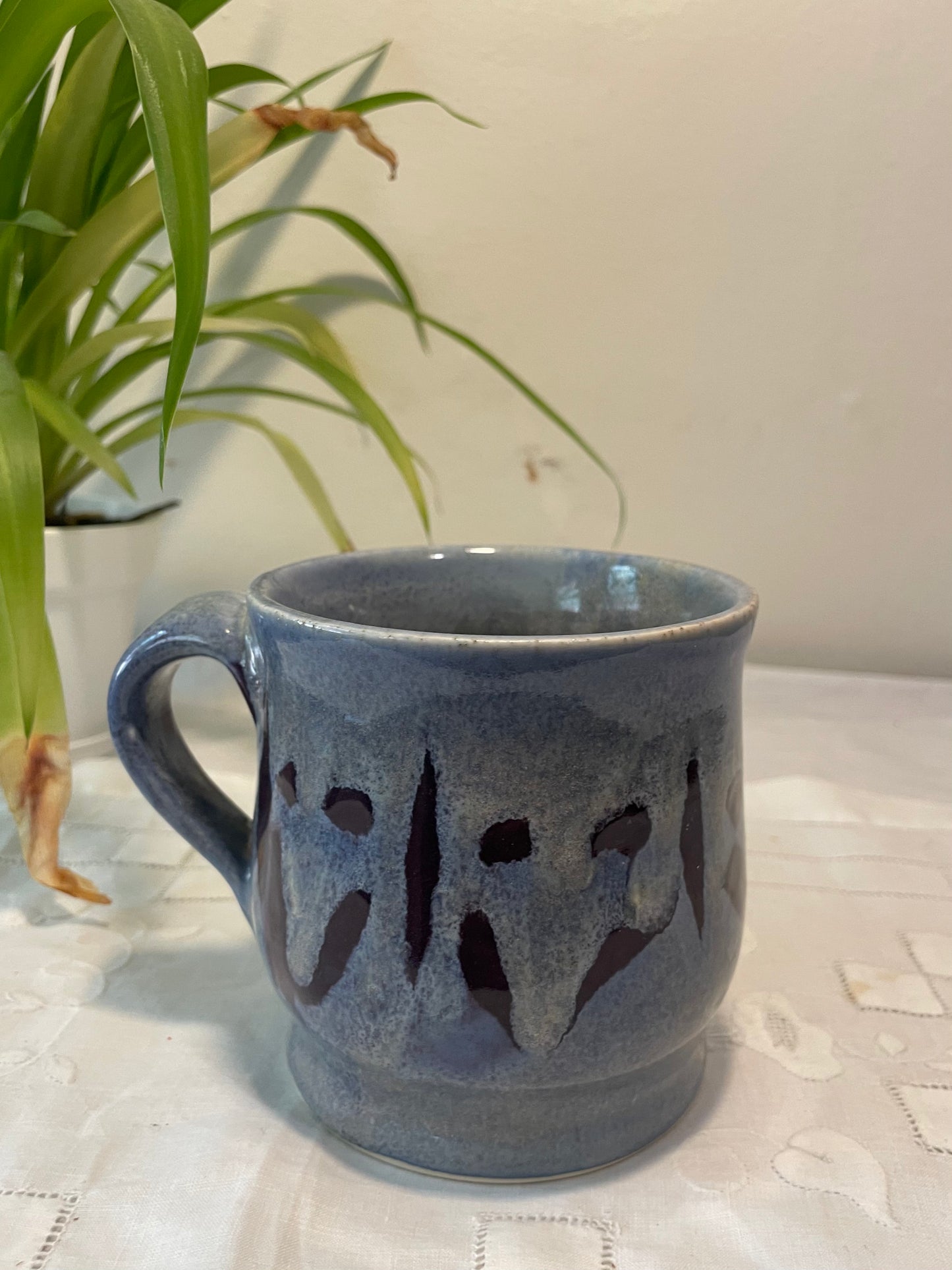 Purple Cut-Out Mug