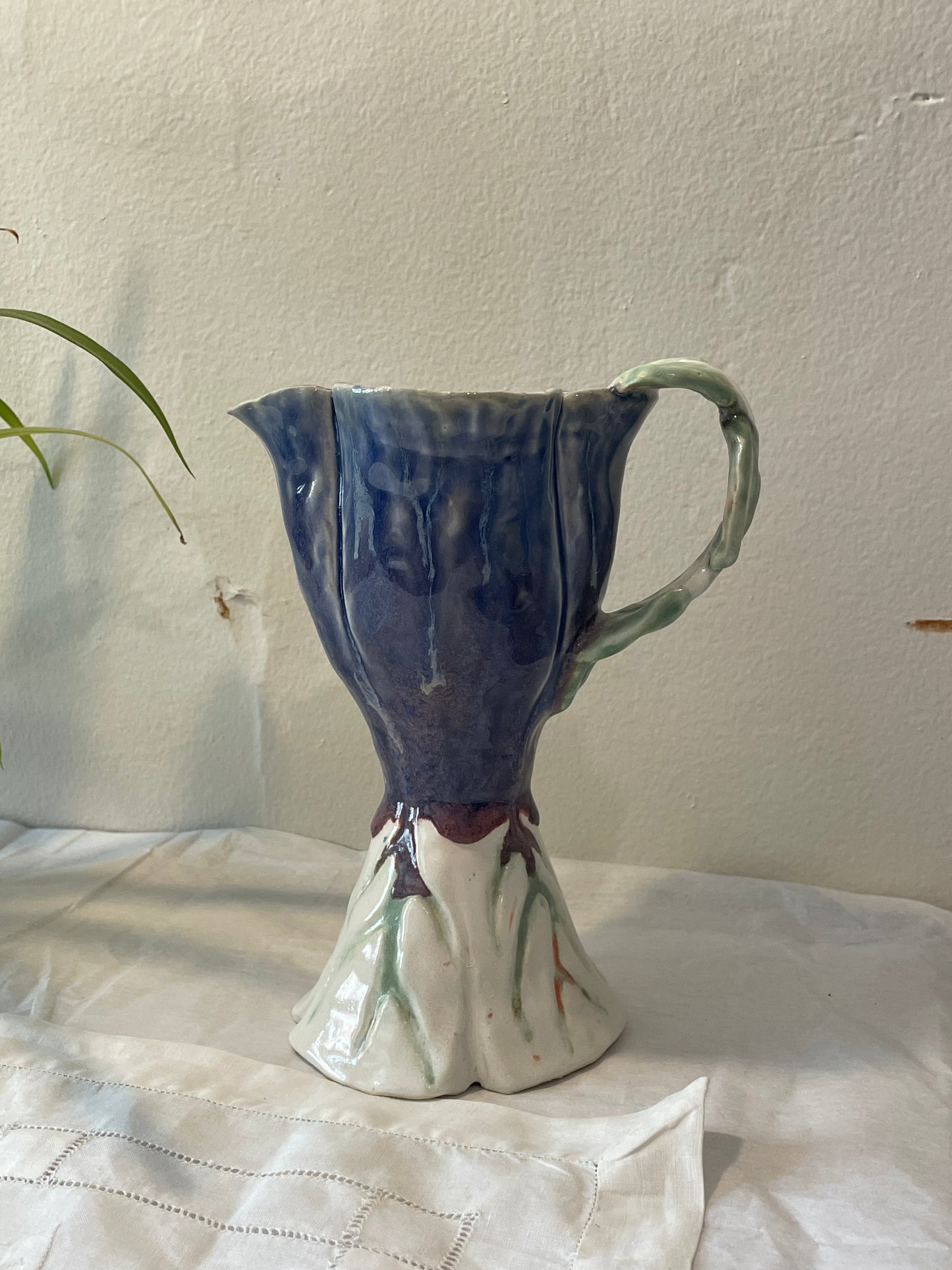 Tall Blue Petal Chalice