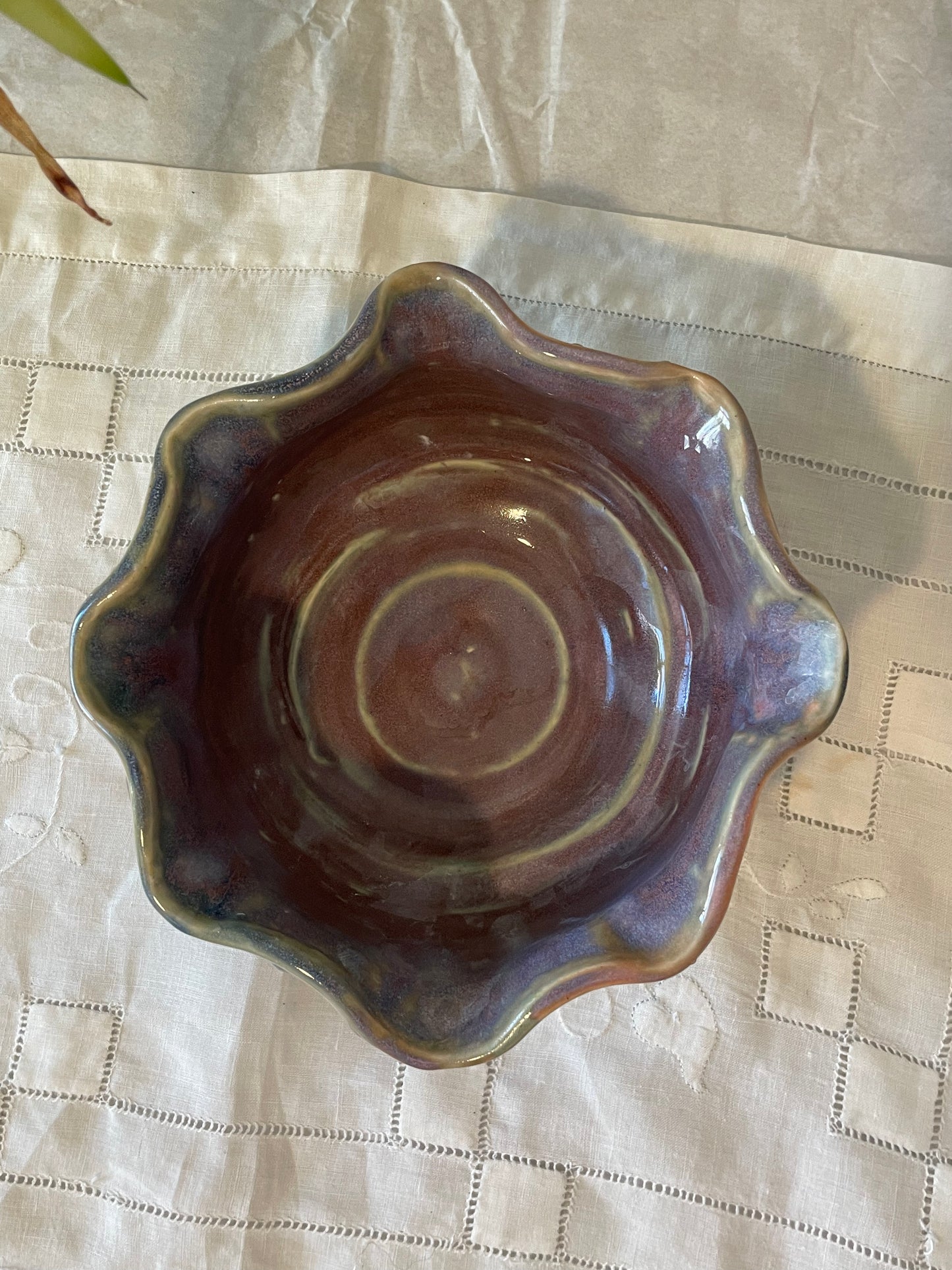 Seashell Scalloped Bowl