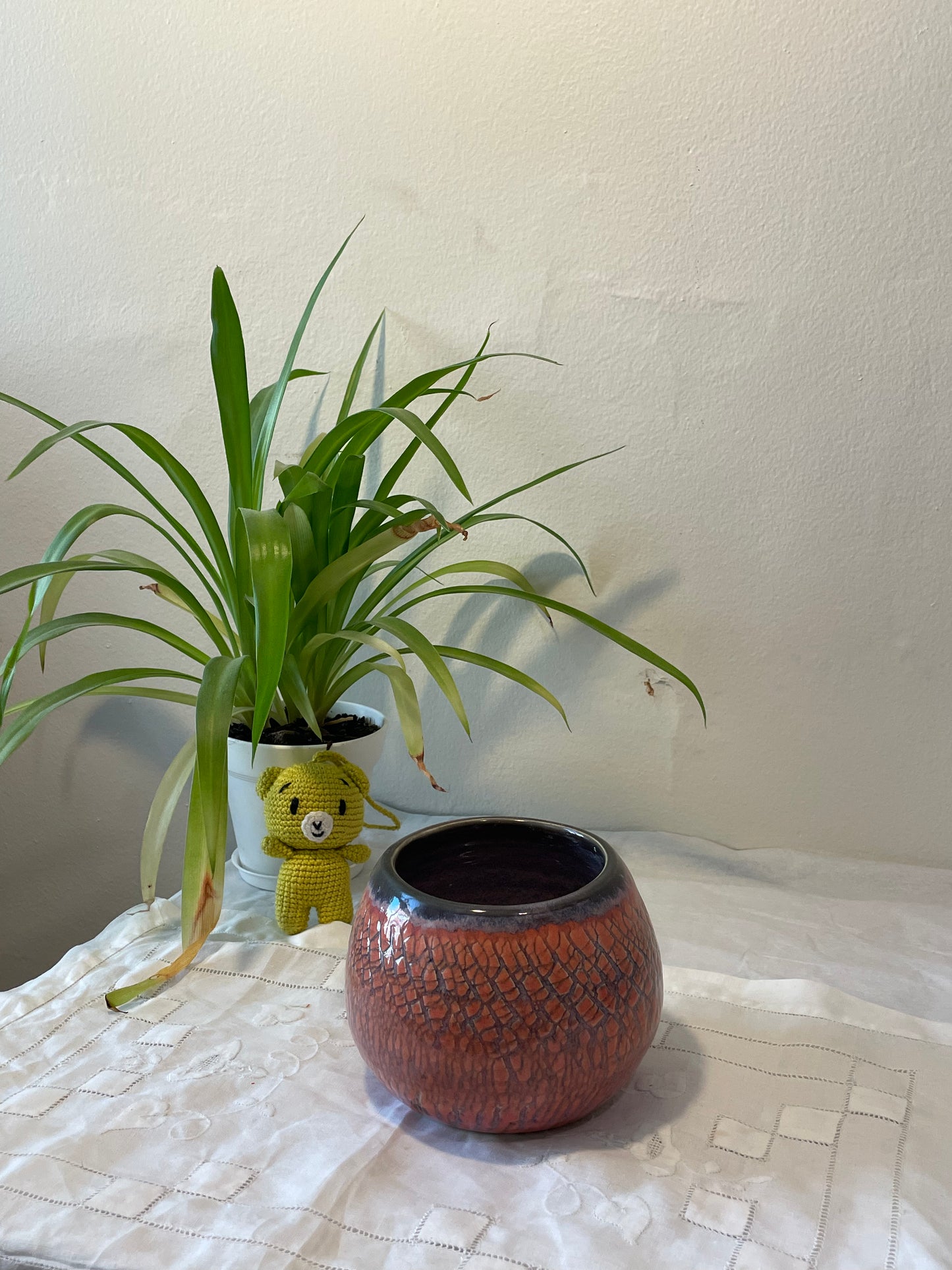 Pink Sodium Silicate Vase