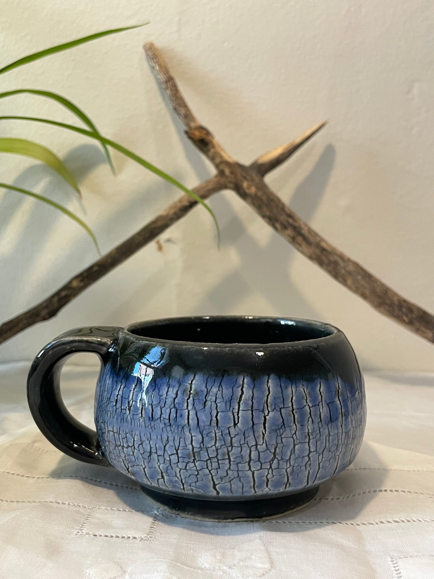 Sodium Silicate Mug Pair
