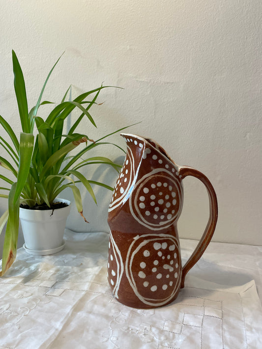 Polka Dot Pitcher