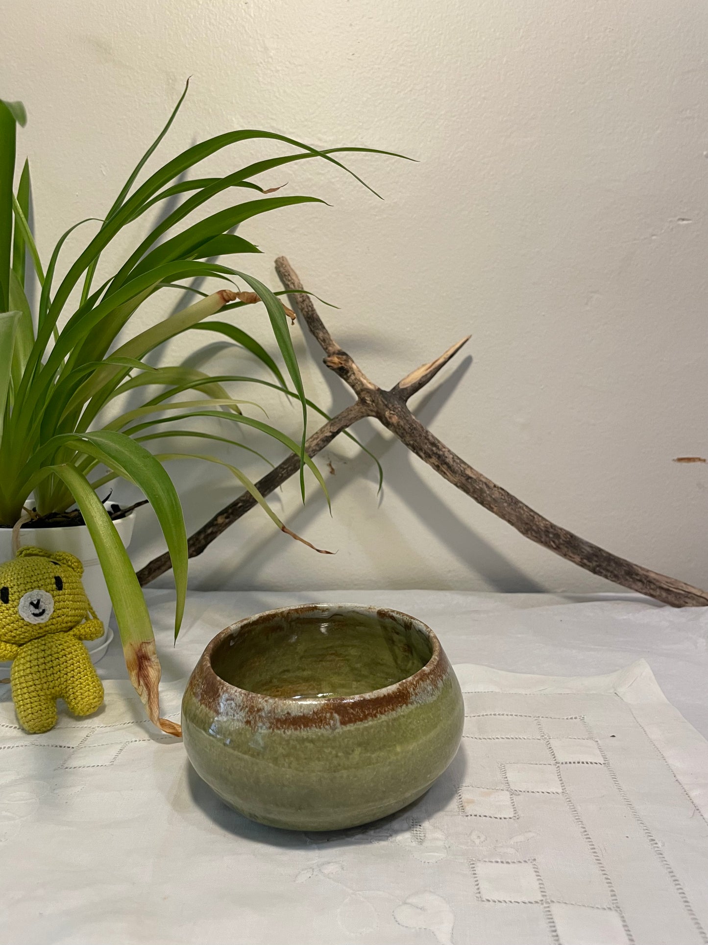 Earthy Green Bowl