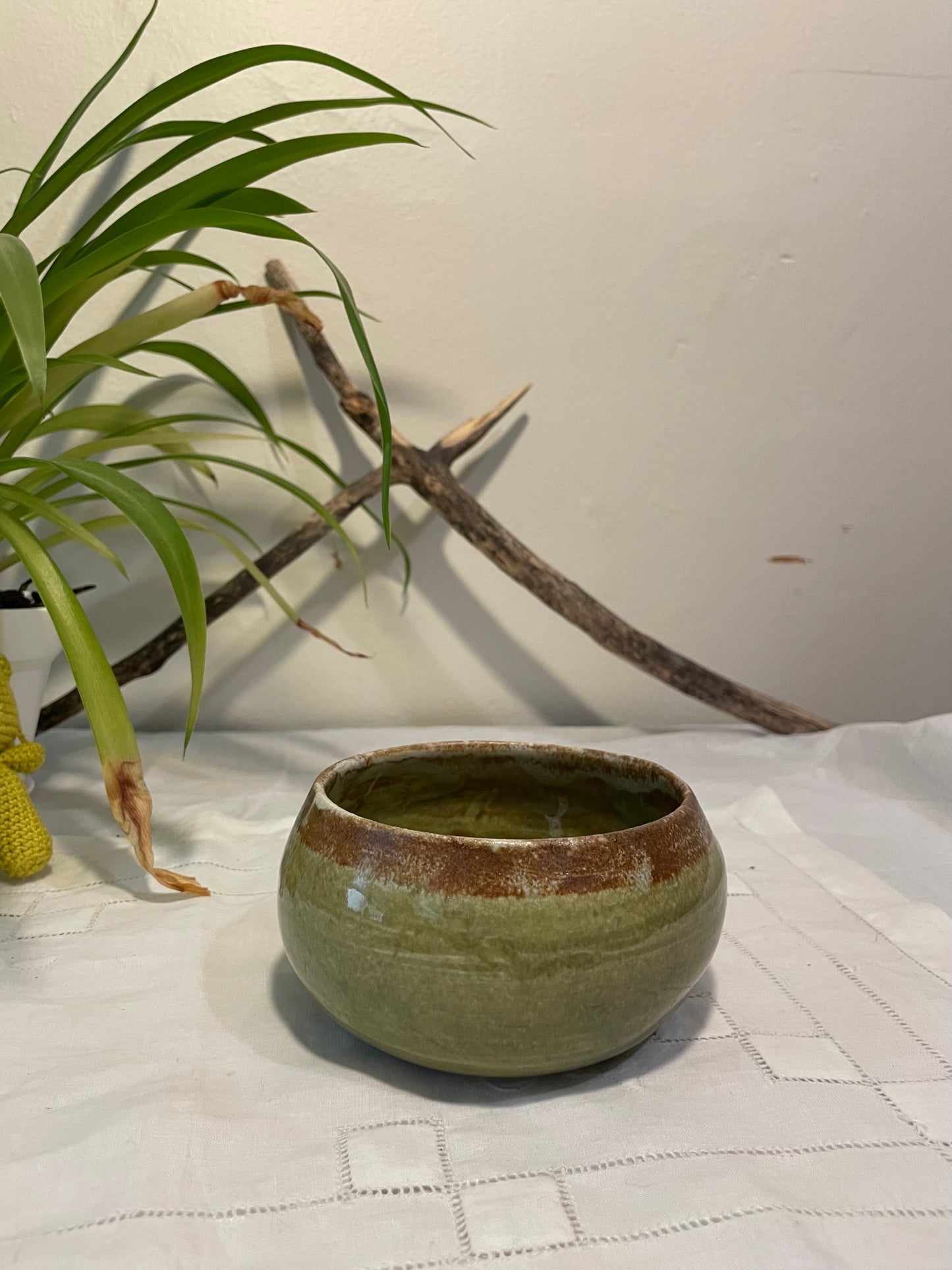 Earthy Green Bowl