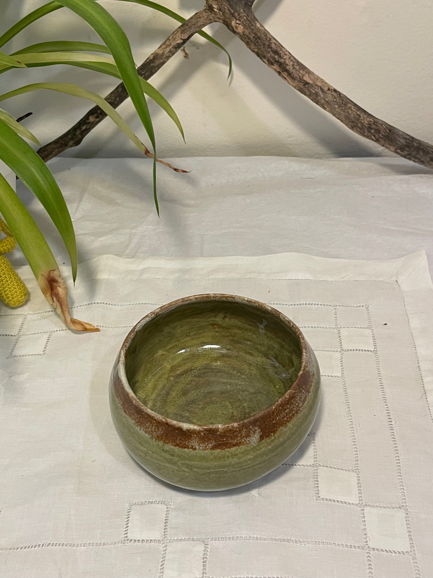 Earthy Green Bowl